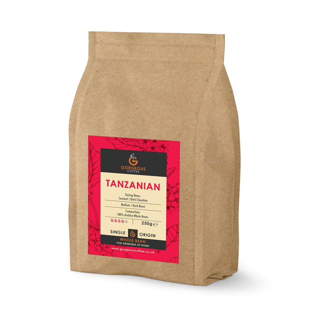 TANZANIAN HAND ROASTED SINGLE ORIGIN COFFEE BEANS