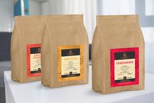 Load image into Gallery viewer, TANZANIAN HAND ROASTED SINGLE ORIGIN COFFEE BEANS
